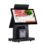 desktop self-service cash register with built-in printer and rear display
