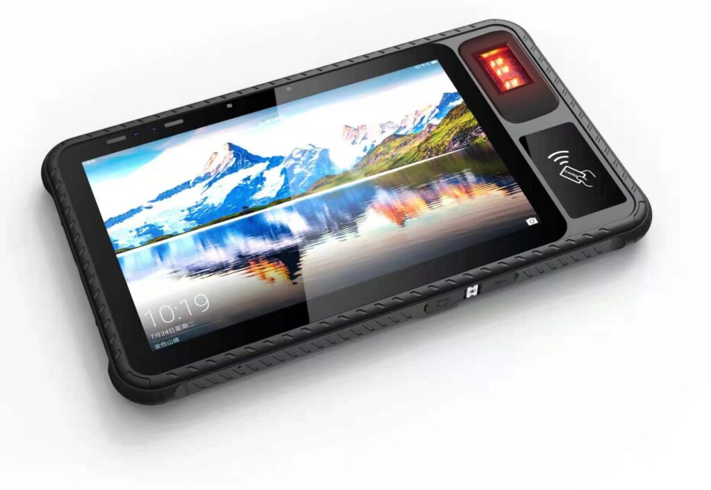 Android rugged tablet with barcode scanner